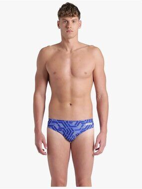 NWT Arena Men's Escape Swim Briefs - Team Royal Blue - size 30